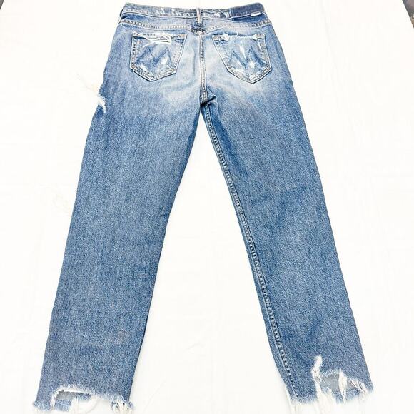 Mother Superior The Sinner Ice Cream, You Scream Ripped Denim Jeans SIze 25 - Picture 3 of 10